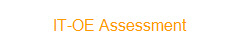 IT-OE Assessment